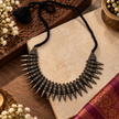 Antique 92.5 Pure Silver Tribal Statement Necklace Set