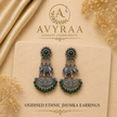 Silver earrings