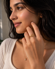 Elegant Interlocking Gold Ring ✨