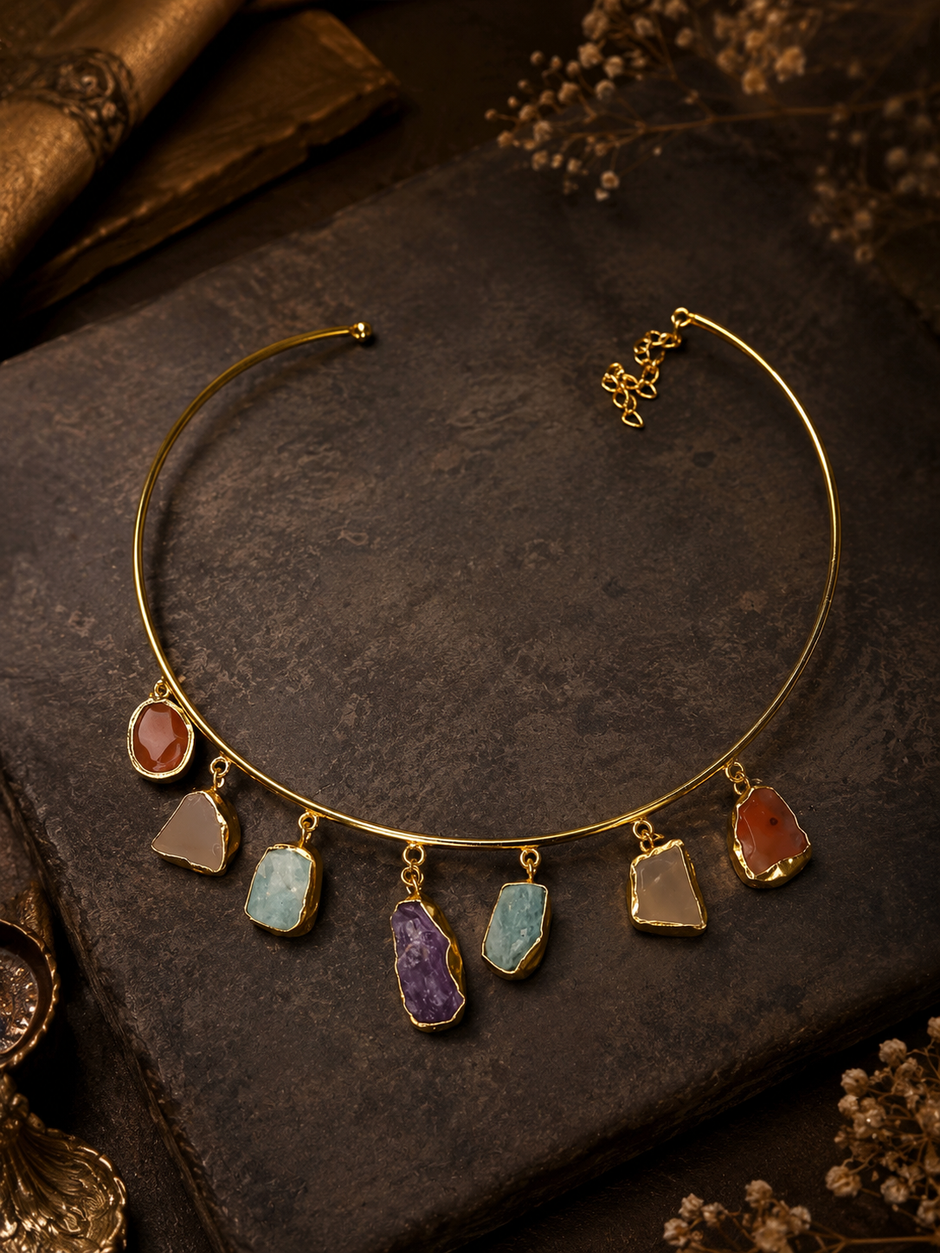Multi Colour Boho NeckSet