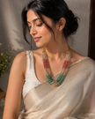Multicolour Crystal Beaded Long Necklace