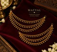 Antique Gold Beaded Mattal