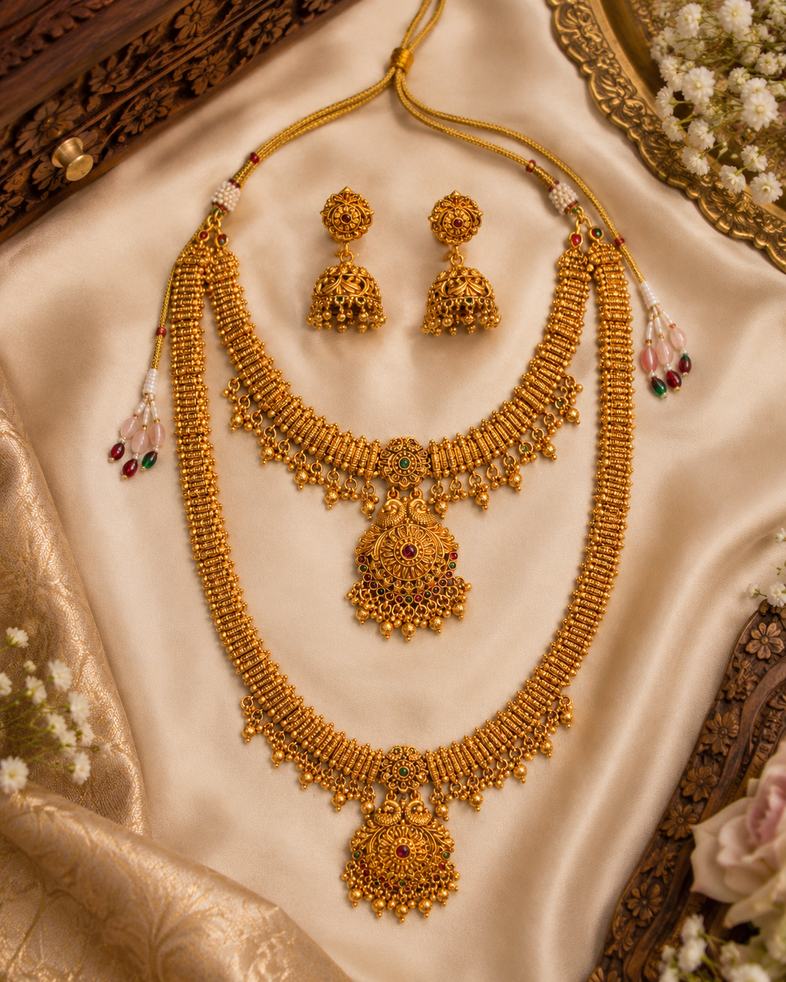 Antique Grand Temple Haram Set