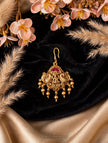 Lakshmi Peacock Jadau Kundan Earring