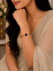 Elegant Adjustable Clover Bracelet