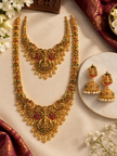 Grand Peacock Temple Jewellery Set