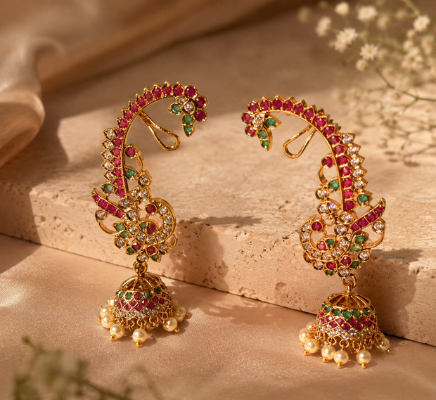 Ethnic Ear Cuff Jhumka