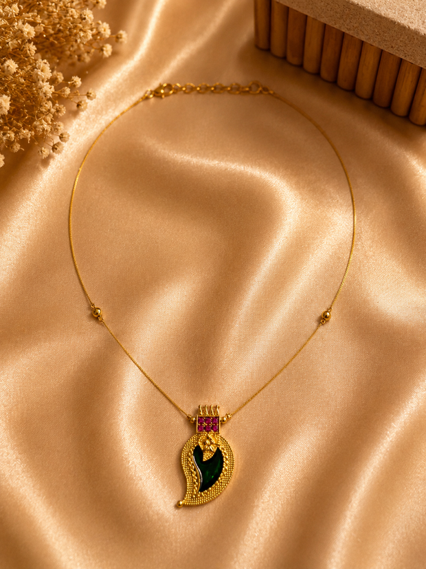 Green Mango Pendent Invisible Design