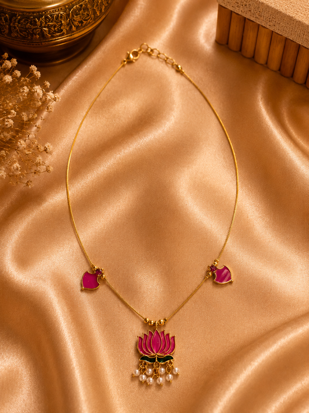 Lotus Bloom Invisible Chain