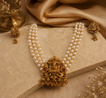 Divine Lakshmi Pearl Choker Set