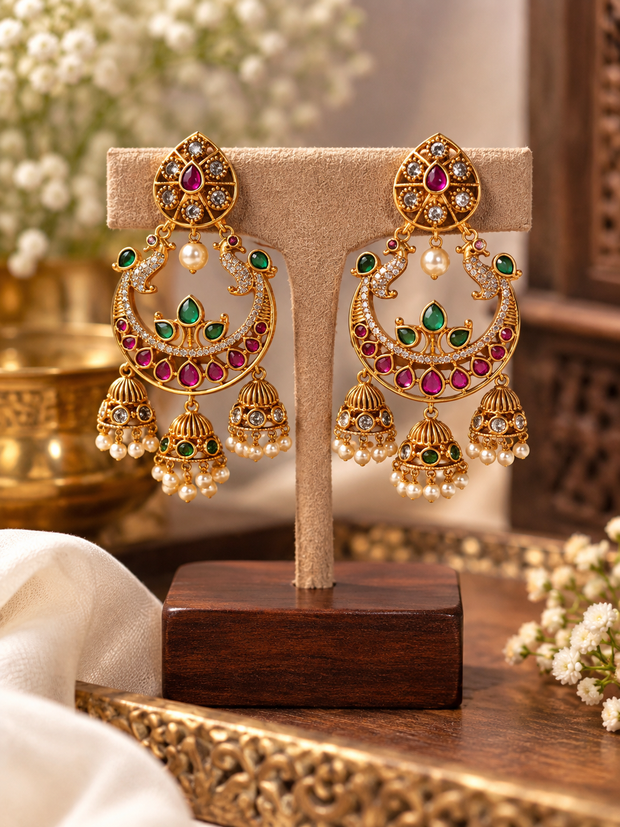 Regal Chandbali Earrings