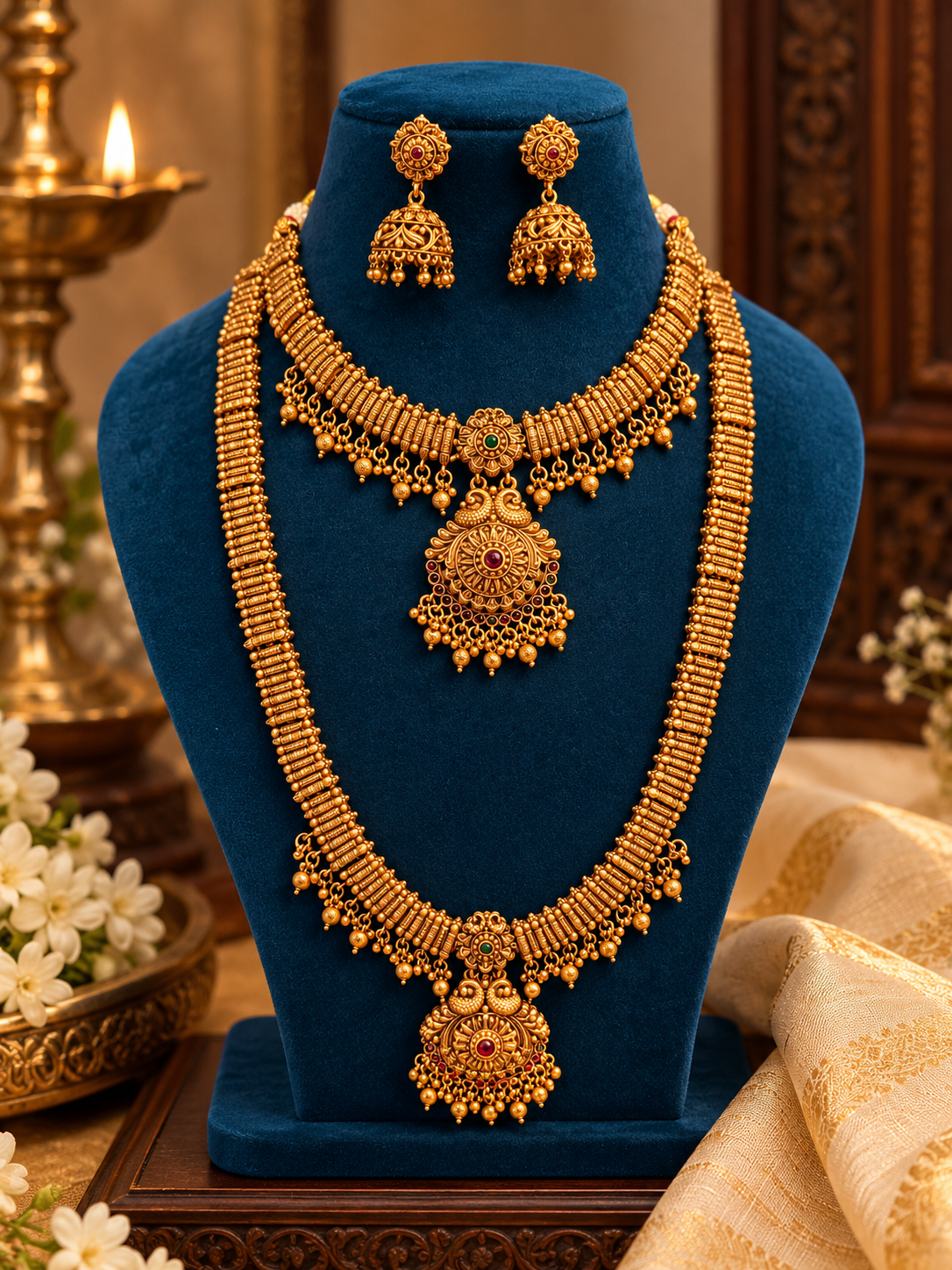 Antique Grand Temple Haram Set