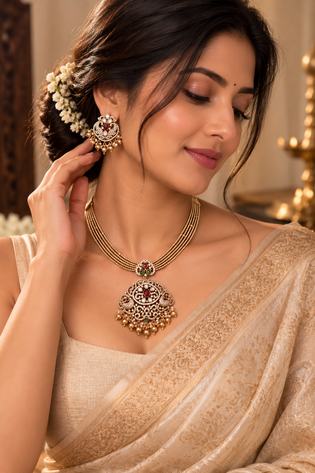 Victorian Kanti Necklace Set