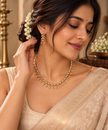 Diamond Look Dainty Necklace Set