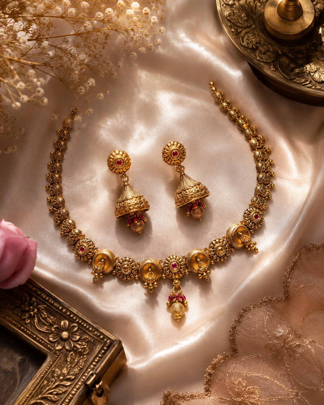 Royal Heritage Kundan Necklace Set