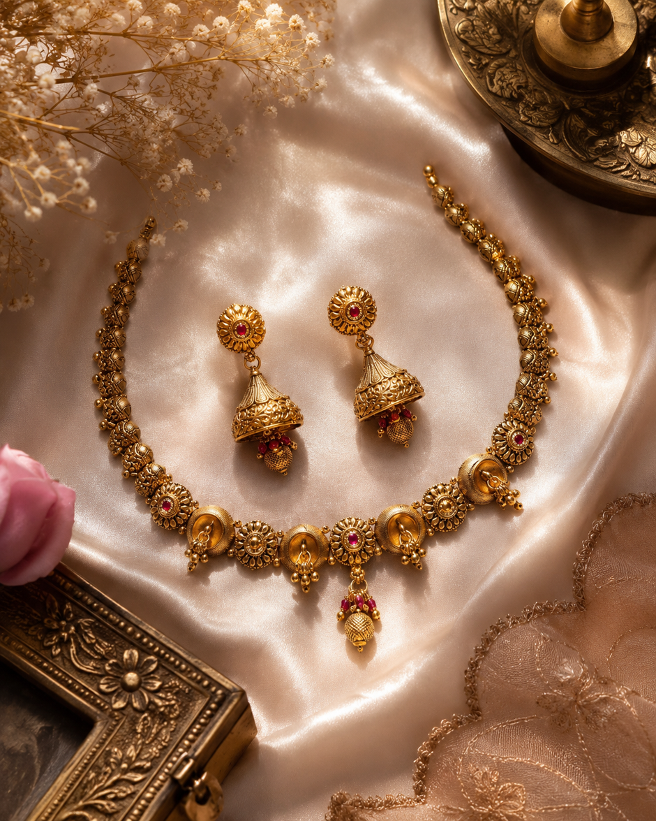 Royal Heritage Kundan Necklace Set