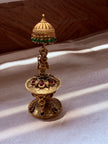 Antique Krishna with Flute Decorative Sindoor Box
