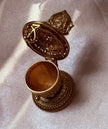 Antique Lakshmi Temple Art Sindoor Box