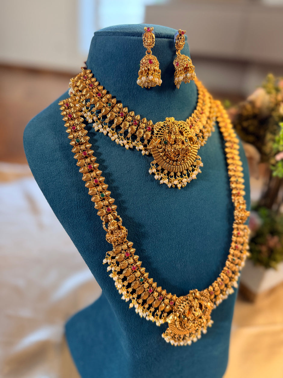 Budgeted Lakshmi Temple Haram Set