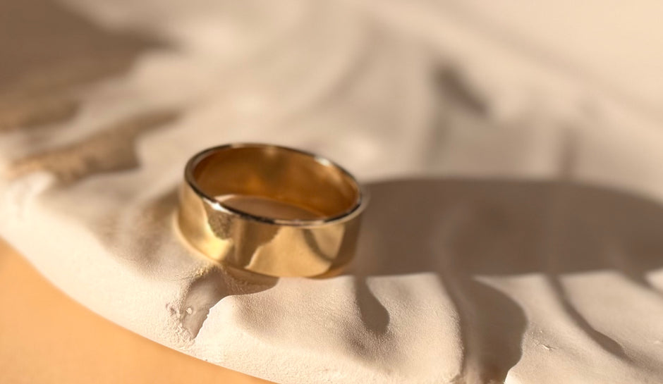 Classic Gold Band Ring ✨