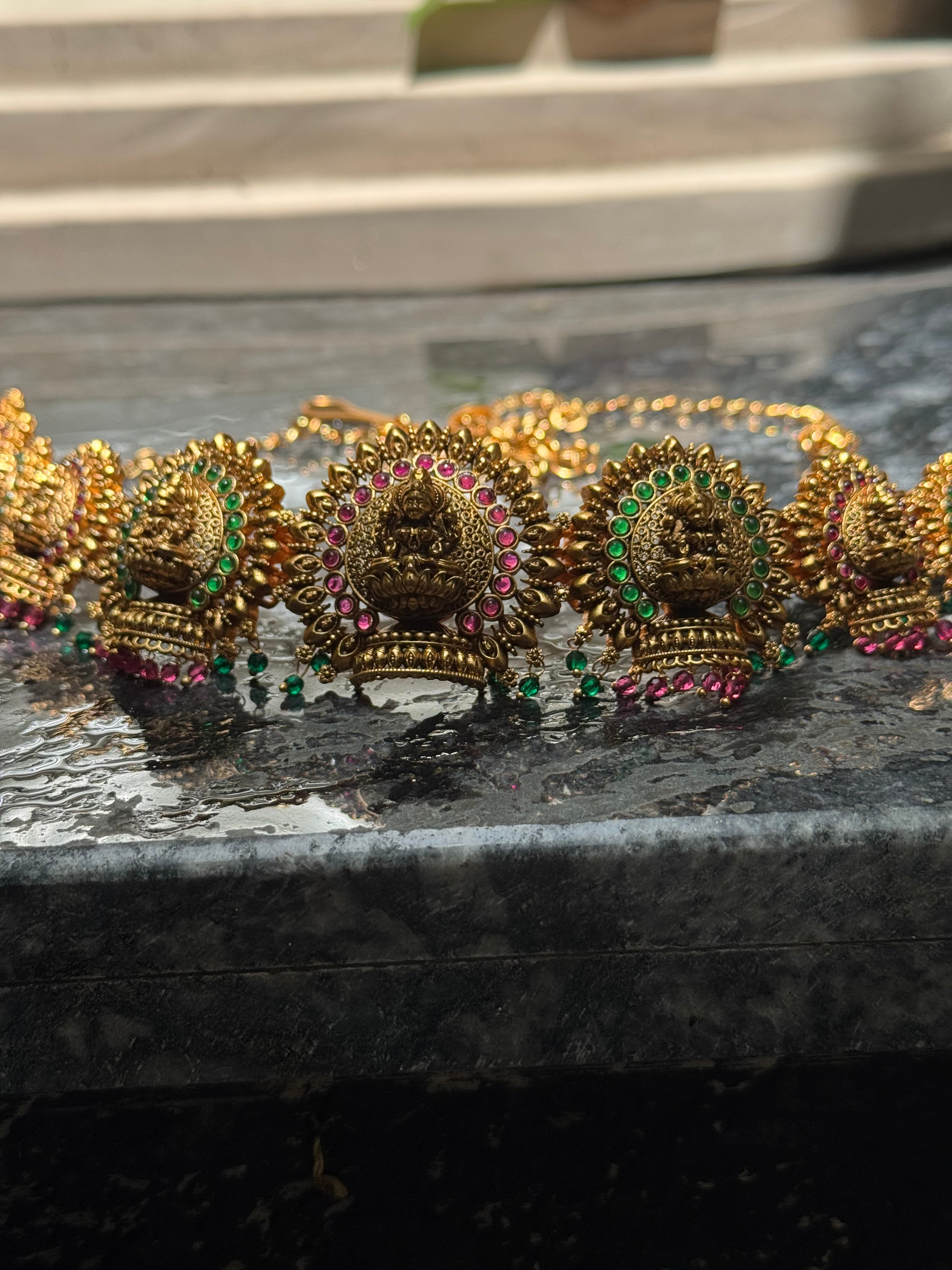 Antique Temple Peacock Hip Belt ✨