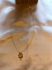 Lotus Pearl Drop Invisible Chain