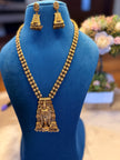 Madurai Meenakshi  Temple Long Necklace Set