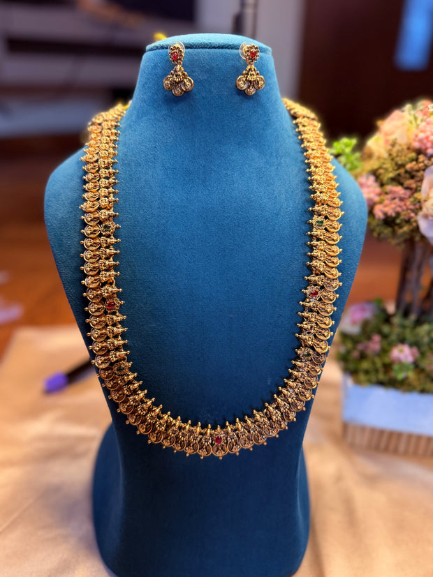 Elegant Antique Coin Haram Set