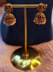 Divine Lakshmi Temple Necklace & Jhumka Set