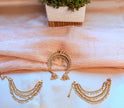 Traditional Gold Jadau Hair Pin