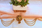 Antique Lakshmi Jadai Hair Pin