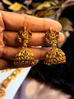 Grand Elephant Temple Jewellery Set