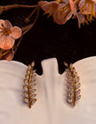 CZ Leaf Ear Cuff