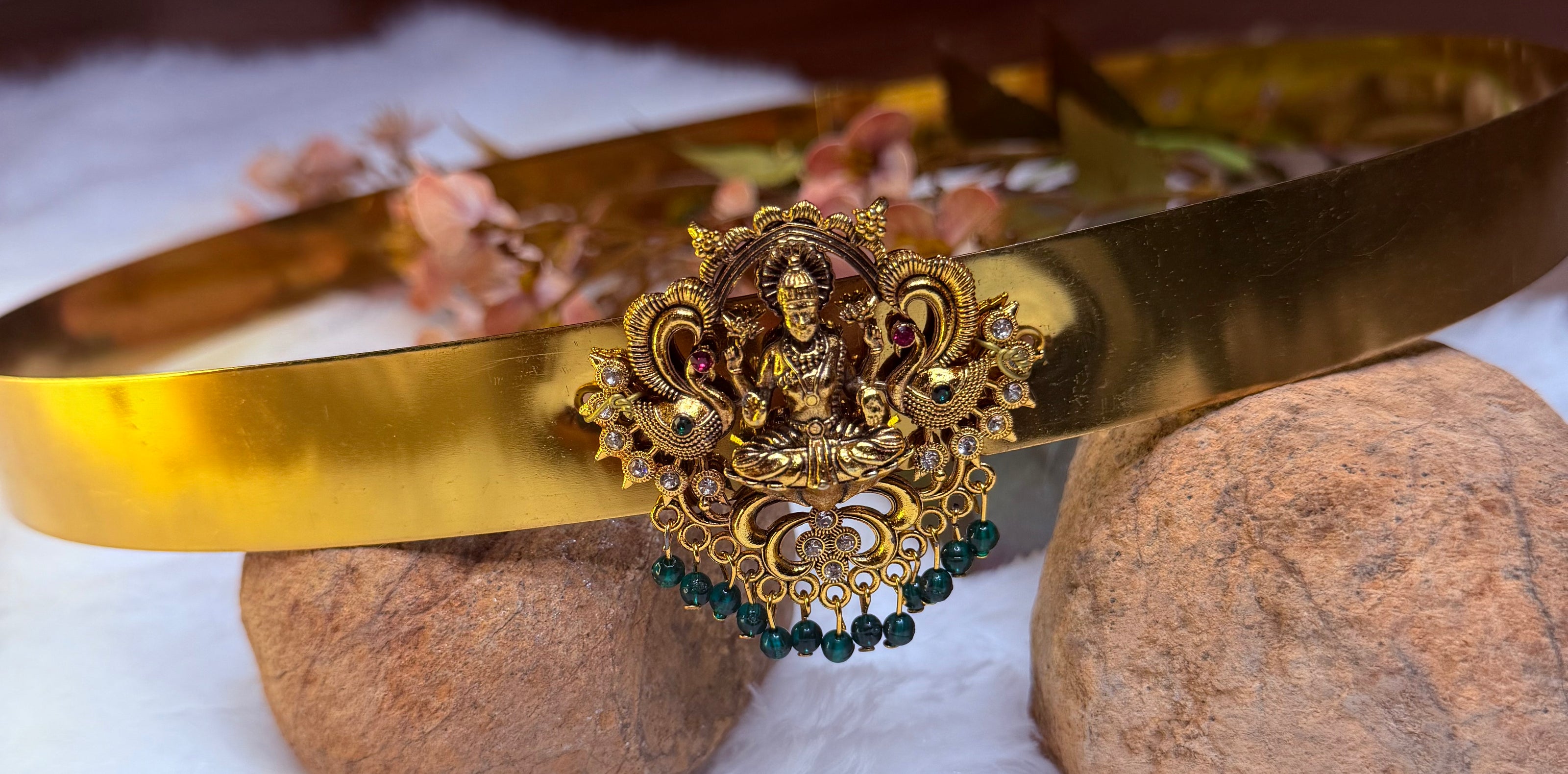 Classic Lakshmi Gold Waist Belt