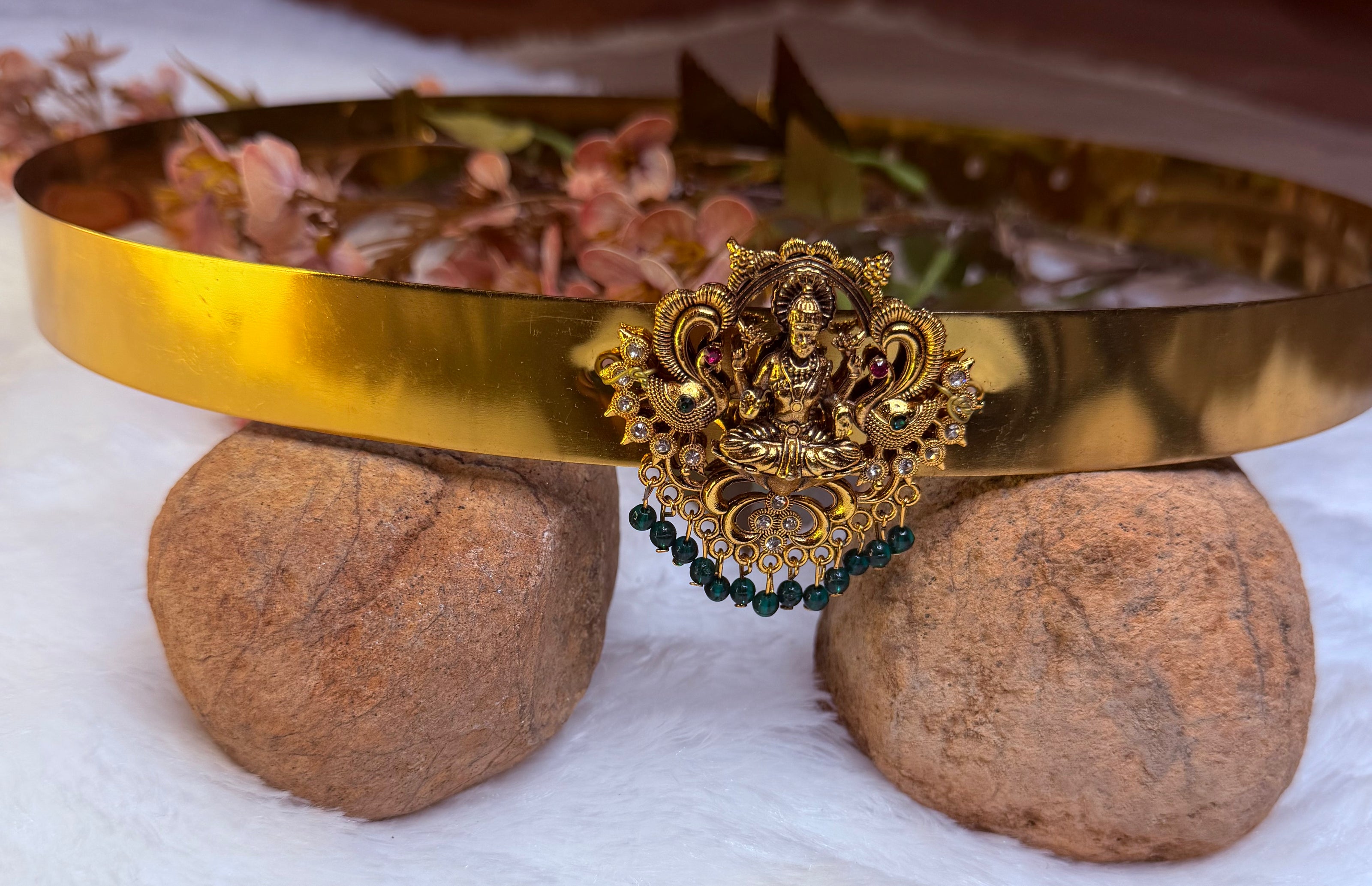 Classic Lakshmi Gold Waist Belt
