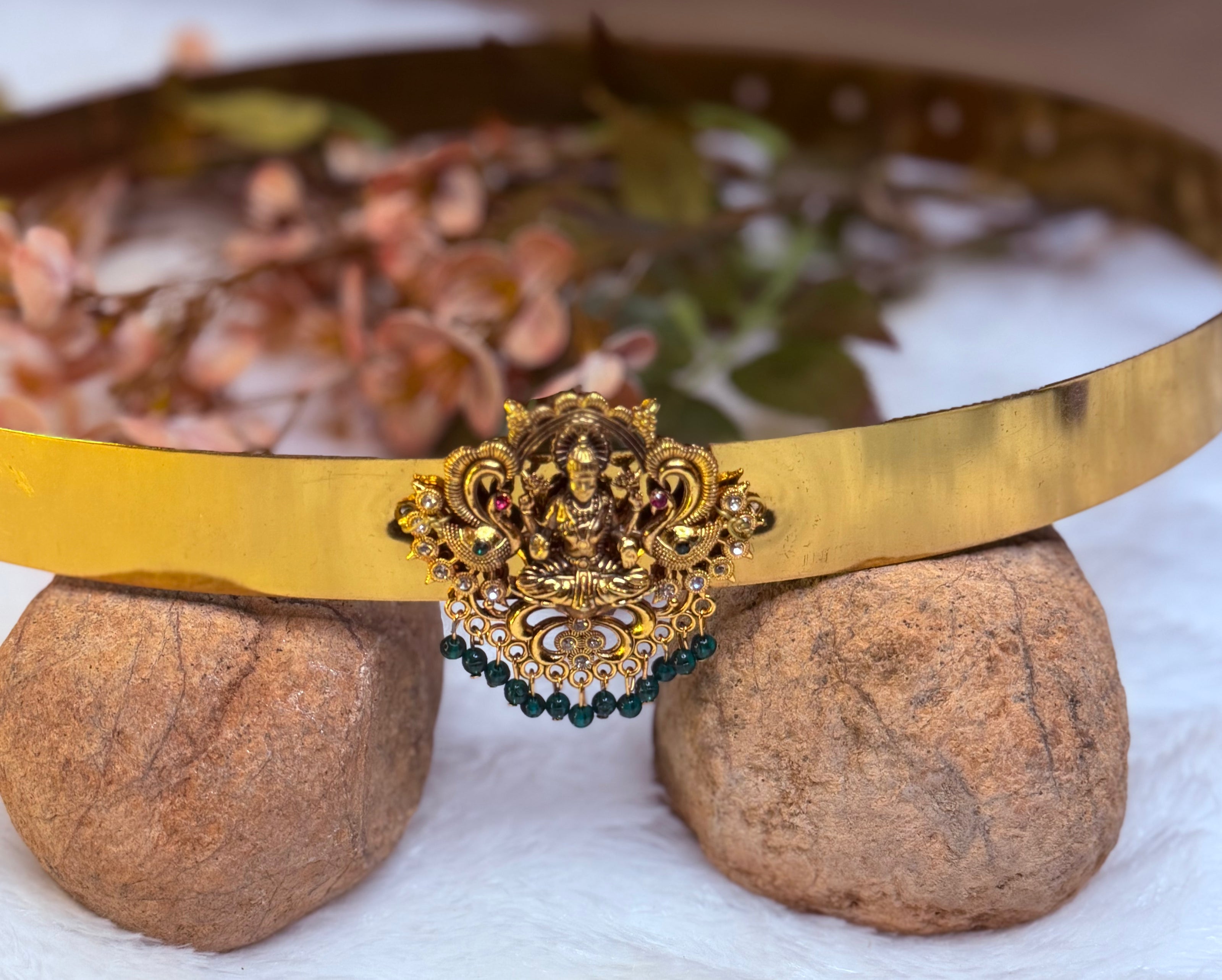 Classic Lakshmi Gold Waist Belt