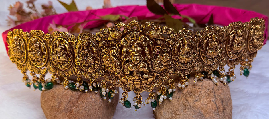 Grand South Indian Heritage Hip Belt