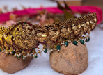 Premium Antique Lakshmi Peacock Hip Belt