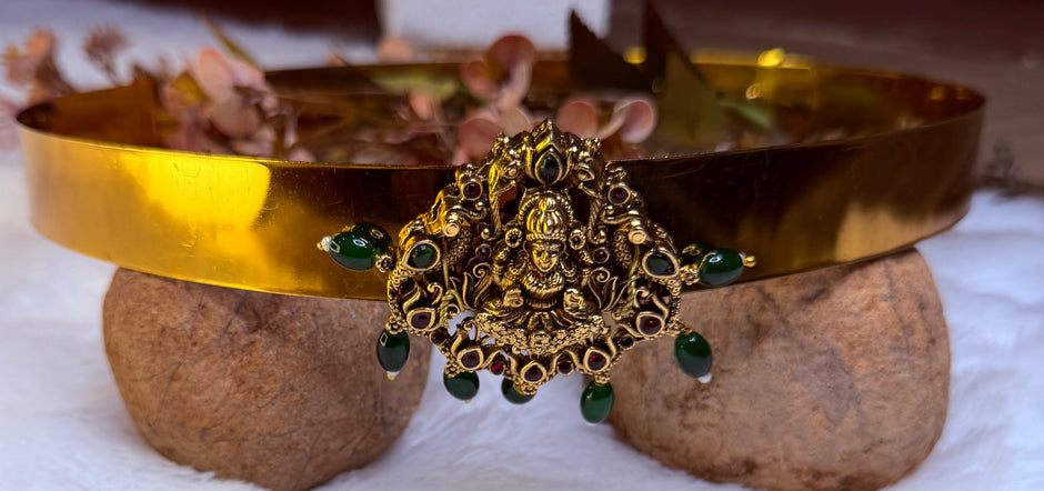 Antique Lakshmi Designer Hip Belt