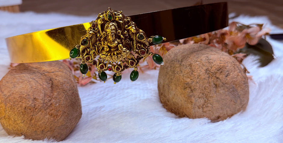 Antique Lakshmi Designer Hip Belt