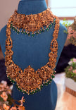 Grand Lakshmi Peacock Temple Jewellery Set