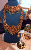 Grand Lakshmi Peacock Temple Jewellery Set