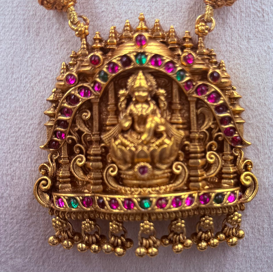Antique Beaded Lakshmi Set