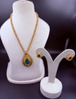 Emerald Drop Antique Chain