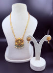 Royal Beaded Lakshmi Neck Set
