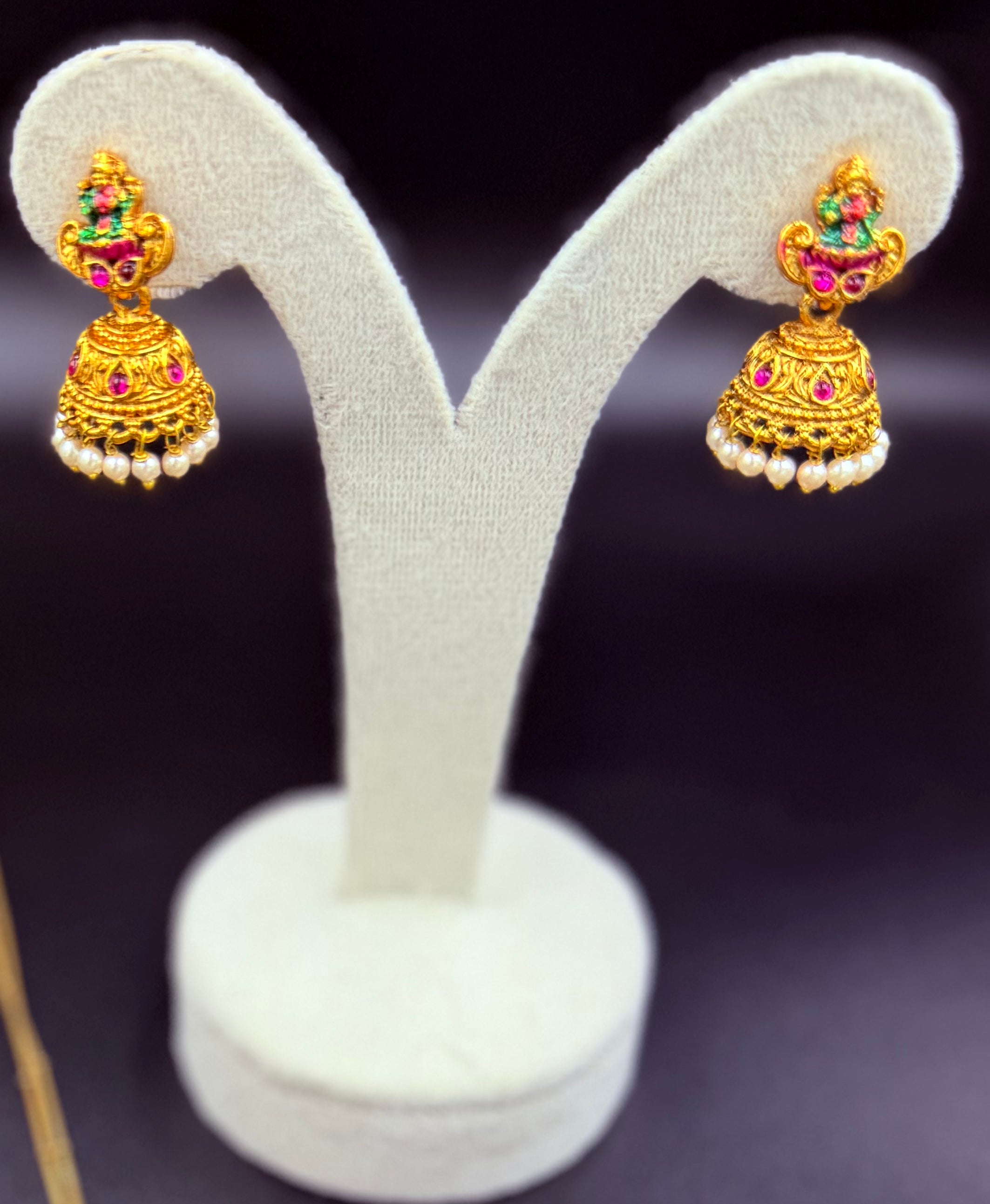 Antique Godess Idol Neck Set