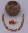 Diamond Look Dainty Necklace Set