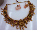 Antique Lakshmi Temple Necklace Set