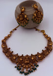 Antique Lakshmi Peacock Necklace Set
