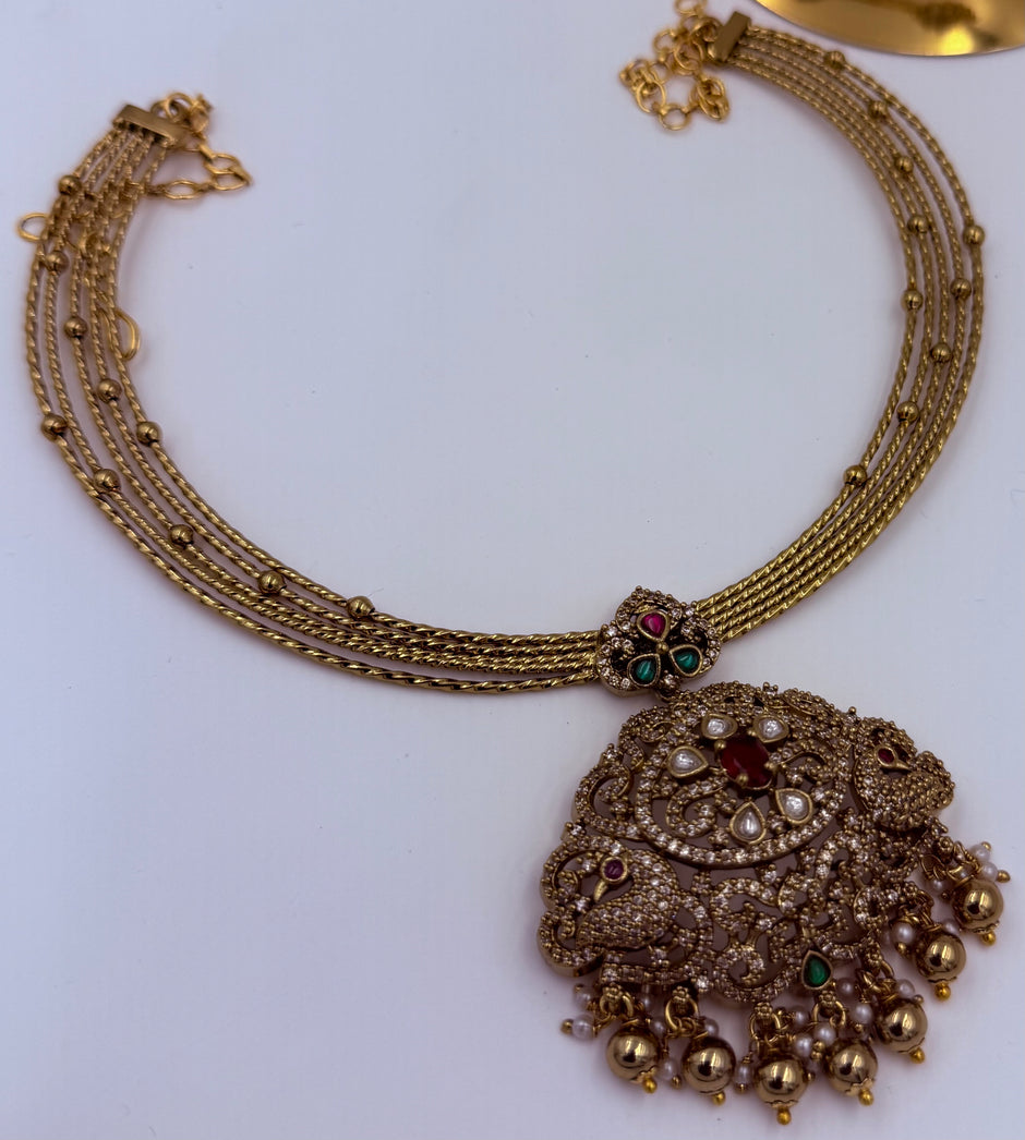 Victorian Kanti Necklace Set